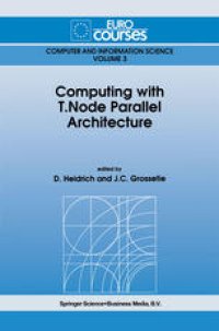 cover of the book Computing with T.Node Parallel Architecture