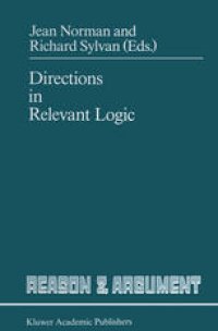 cover of the book Directions in Relevant Logic