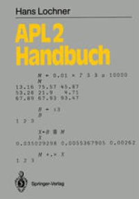 cover of the book APL2-Handbuch