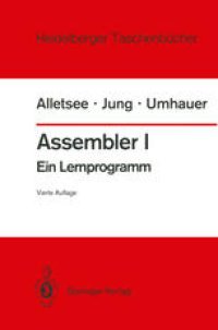 cover of the book Assembler I: Ein Lernprogramm