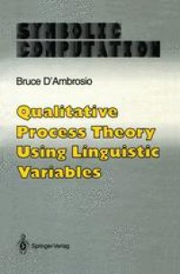 cover of the book Qualitative Process Theory Using Linguistic Variables