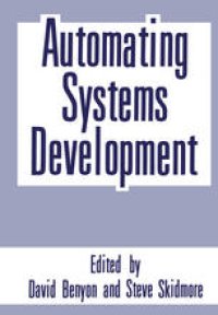 cover of the book Automating Systems Development