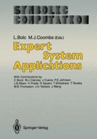 cover of the book Expert System Applications