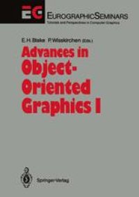 cover of the book Advances in Object-Oriented Graphics I