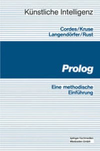 cover of the book Prolog: Eine methodische Einführung