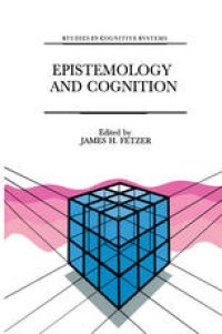 cover of the book Epistemology and Cognition