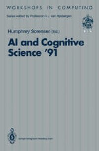 cover of the book AI and Cognitive Science ’91: University College, Cork, 19–20 September 1991