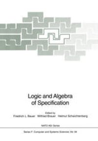 cover of the book Logic and Algebra of Specification