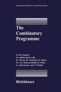 cover of the book The Combinatory Programme