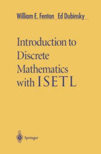 cover of the book Introduction to Discrete Mathematics with ISETL