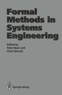 cover of the book Formal Methods in Systems Engineering