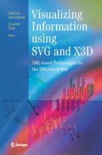 cover of the book Visualizing Information Using SVG and X3D