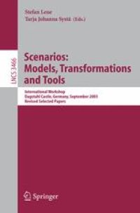 cover of the book Scenarios: Models, Transformations and Tools: International Workshop, Dagstuhl Castle, Germany, September 7-12, 2003, Revised Selected Papers