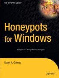 cover of the book Honeypots for Windows