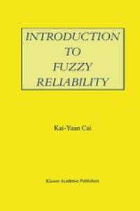 cover of the book Introduction to Fuzzy Reliability