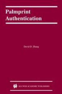 cover of the book Palmprint Authentication