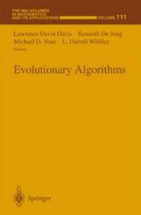 cover of the book Evolutionary Algorithms