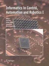 cover of the book INFORMATICS IN CONTROL, AUTOMATION AND ROBOTICS I