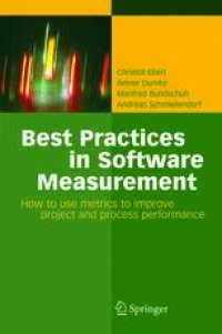 cover of the book Best Practices in Software Measurement: How to use metrics to improve project and process performance