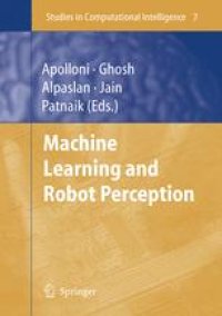 cover of the book Machine Learning and Robot Perception