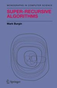 cover of the book Super-Recursive Algorithms