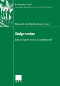 cover of the book Stolpersteine: Gibt es Regeln für die Bildgestaltung?