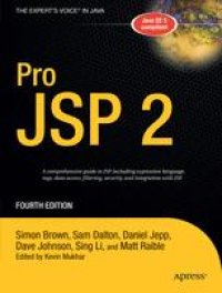 cover of the book Pro JSP 2