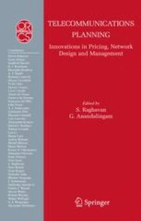 cover of the book Telecommunications Planning: Innovations in Pricing, Network Design and Management