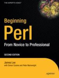 cover of the book Beginning Perl