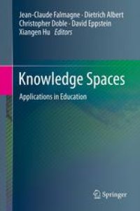 cover of the book Knowledge Spaces: Applications in Education