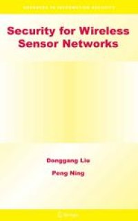 cover of the book Security for Wireless Sensor Networks