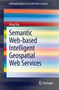 cover of the book Semantic Web-based Intelligent Geospatial Web Services