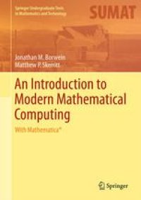 cover of the book An Introduction to Modern Mathematical Computing: With Mathematica®