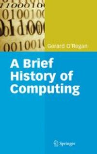 cover of the book A Brief History of Computing