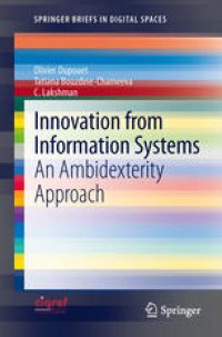 cover of the book Innovation from Information Systems: An Ambidexterity Approach