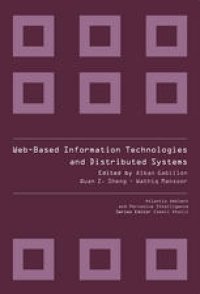 cover of the book Web-Based Information Technologies and Distributed Systems