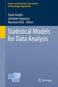 cover of the book Statistical Models for Data Analysis