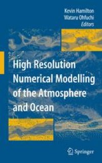 cover of the book High Resolution Numerical Modelling of the Atmosphere and Ocean