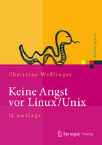 cover of the book Keine Angst vor Linux/Unix: Ein Lehrbuch für Linux- und Unix-Anwender