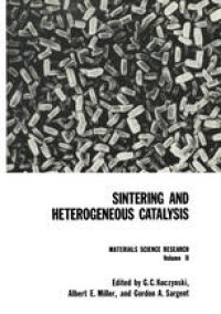 cover of the book Materials Science Research: Volume 16 Sintering and Heterogeneous Catalysis