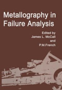 cover of the book Metallography in Failure Analysis