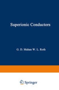 cover of the book Superionic Conductors