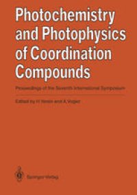 cover of the book Photochemistry and Photophysics of Coordination Compounds