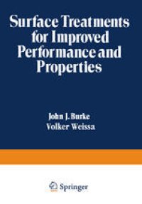 cover of the book Surface Treatments for Improved Performance and Properties