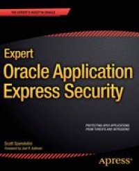 cover of the book Expert Oracle Application Express Security