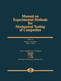 cover of the book Manual on Experimental Methods for Mechanical Testing of Composites