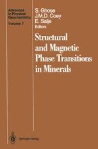 cover of the book Structural and Magnetic Phase Transitions in Minerals