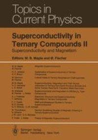 cover of the book Superconductivity in Ternary Compounds II: Superconductivity and Magnetism