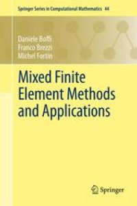 cover of the book Mixed Finite Element Methods and Applications