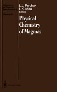 cover of the book Physical Chemistry of Magmas